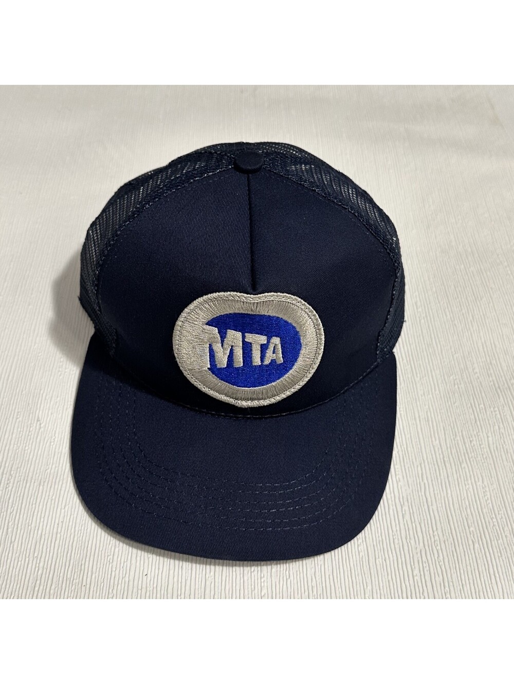 Official MTA NYC Transit Subway Train Trucker Hat Mesh Snapback Cap New No Tags